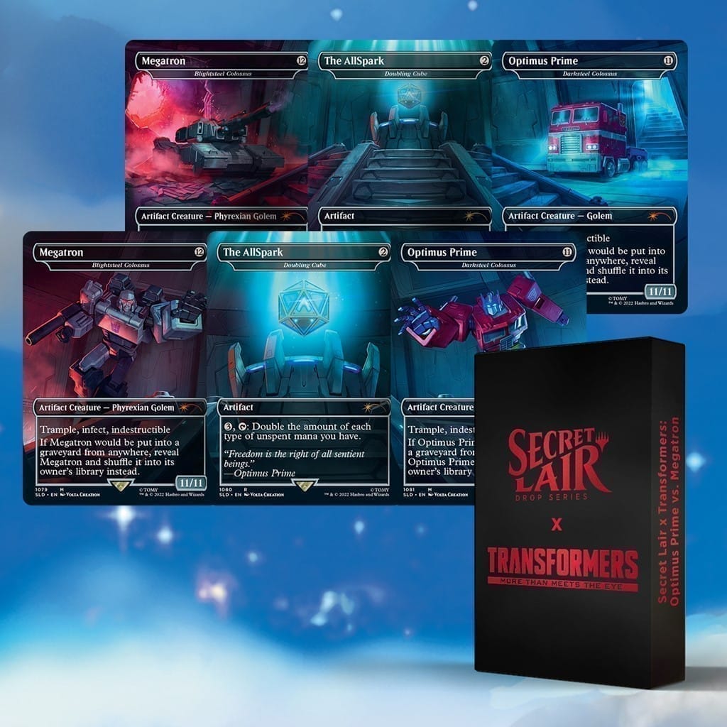 【MTG】Secret Lair December Superdrop Transformers: Optimus Prime vs. Megatron