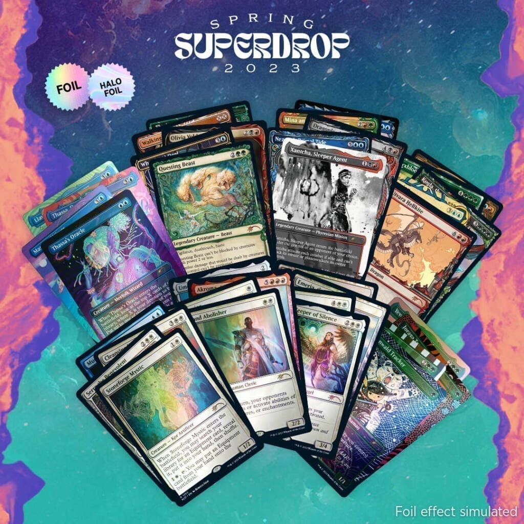 【MTG】Secret Lair Spring Superdrop 2023 Those Foils are Really Coming Down Bundle