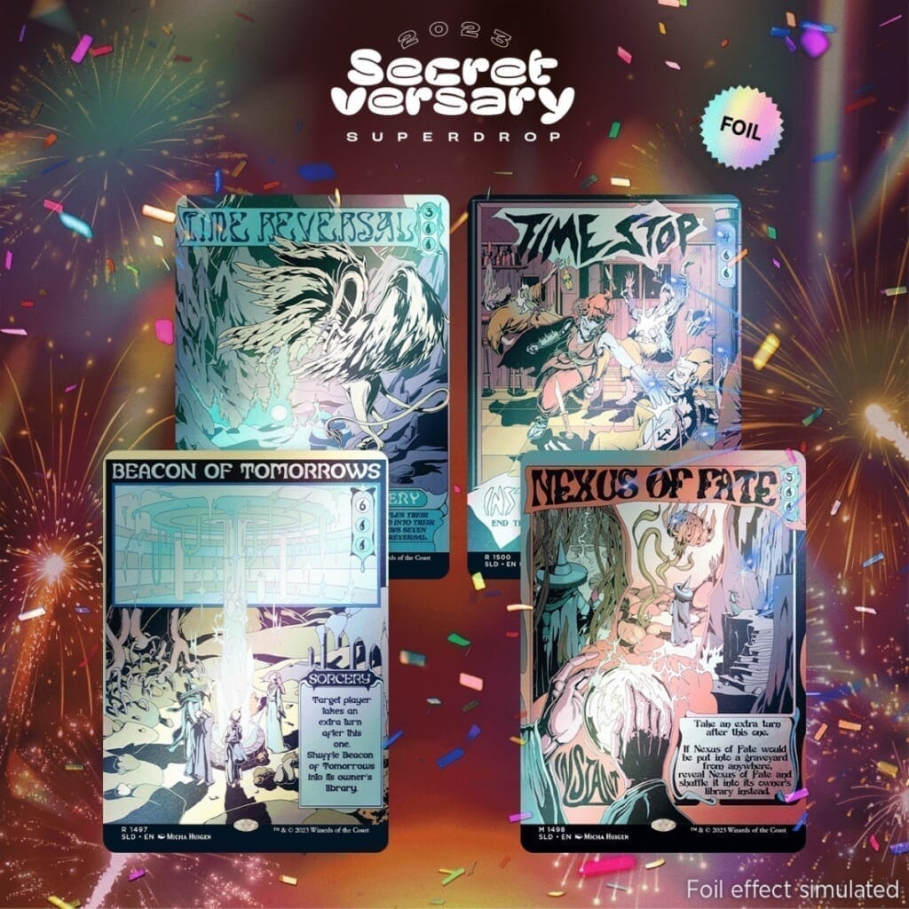 【MTG】Secret Lair Secretversary 2023 Tales of the Time Stoppers Foil Edition