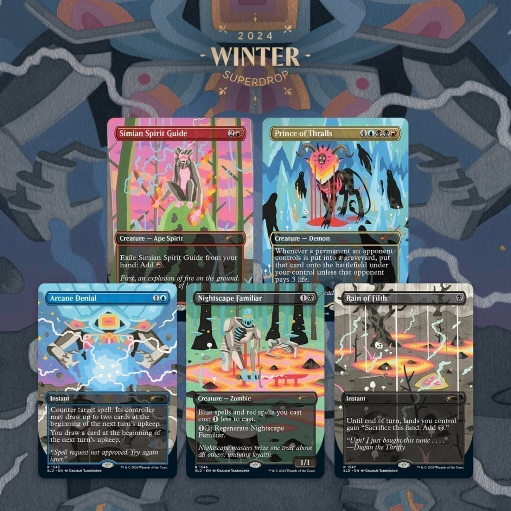 【MTG】Secret Lair Winter Superdrop 2024 Prismatic Nightmares