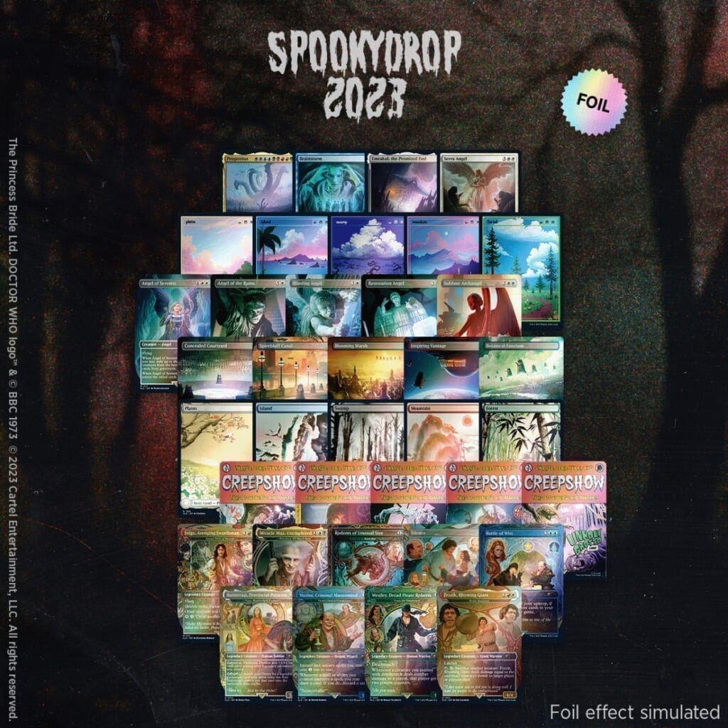 【MTG】Secret Lair Spookydrop 2023 Fill My Cauldron With Foils Bundle +『兄弟戦争』英語版コレクター・ブースター