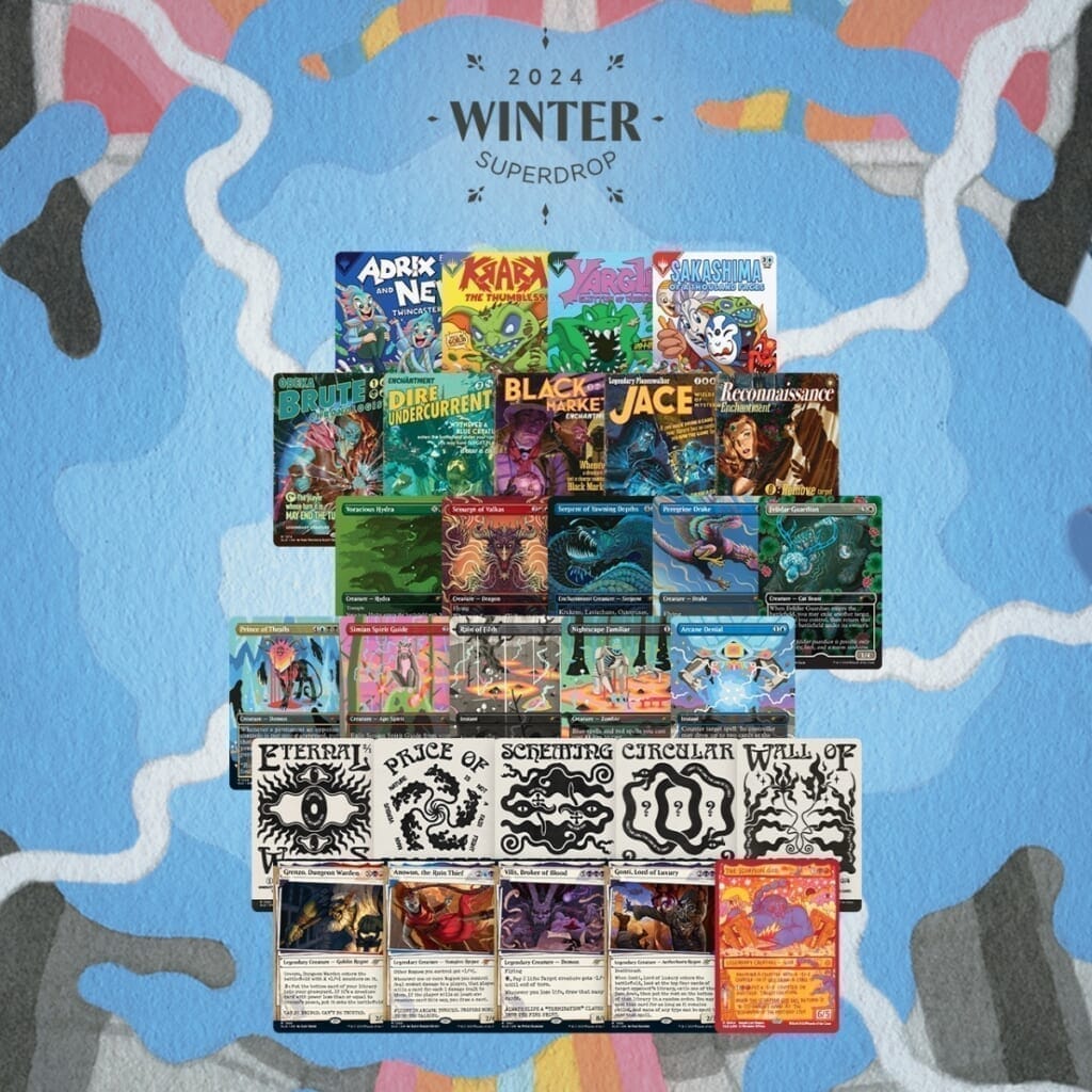 【MTG】Secret Lair Winter Superdrop 2024 All the Savory Non-Foils Bundle + 「プロモカード特典」