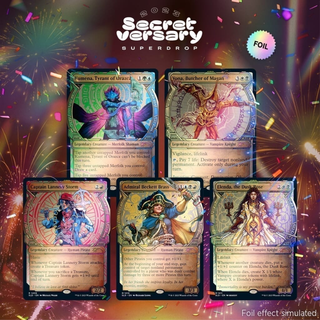 【MTG】Secret Lair Secretversary 2023 Showcase: Lost Caverns of Ixalan Foil Edition