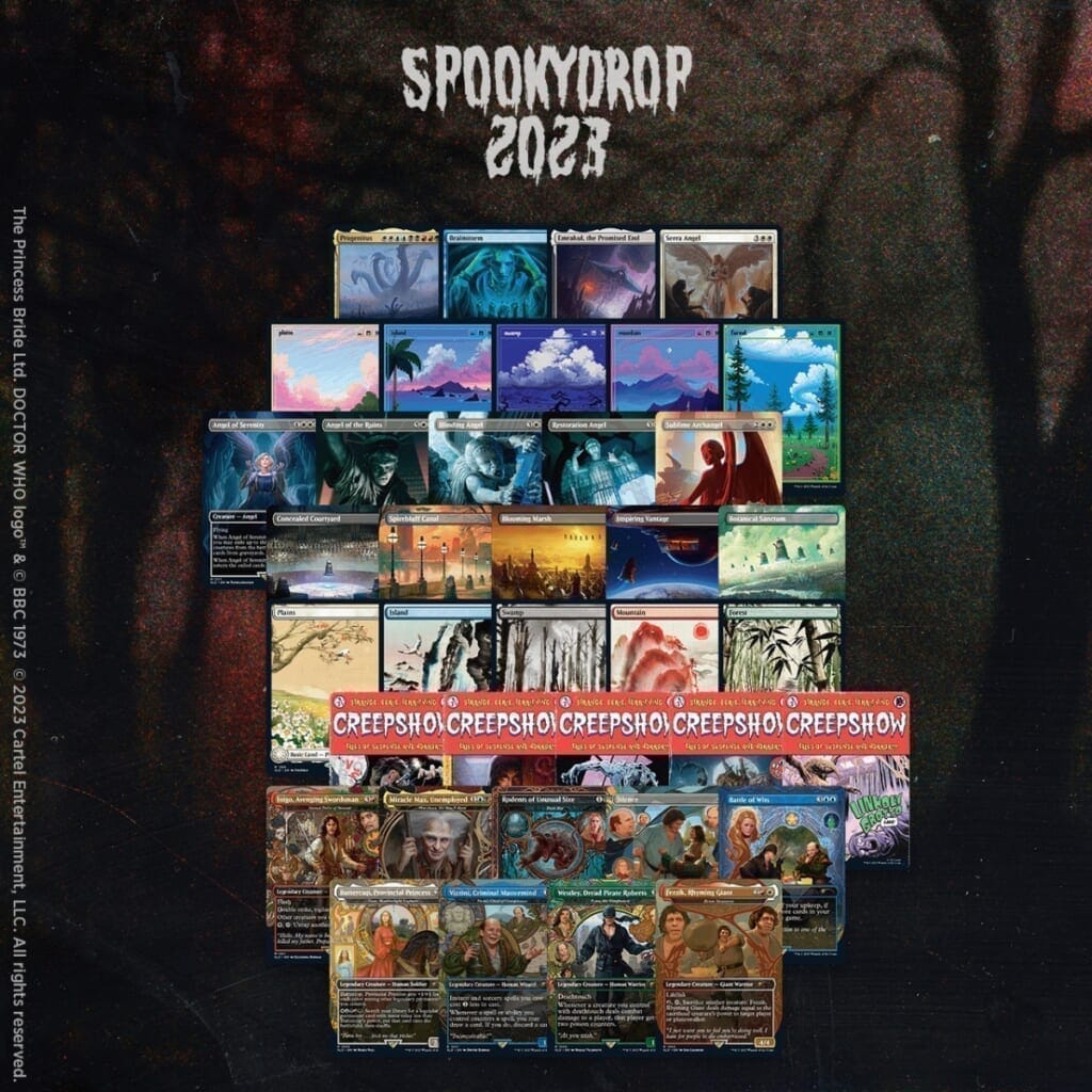 【MTG】Secret Lair Spookydrop 2023 Fill My Cauldron With Non-Foils Bundle +『兄弟戦争』英語版コレクター・ブースター