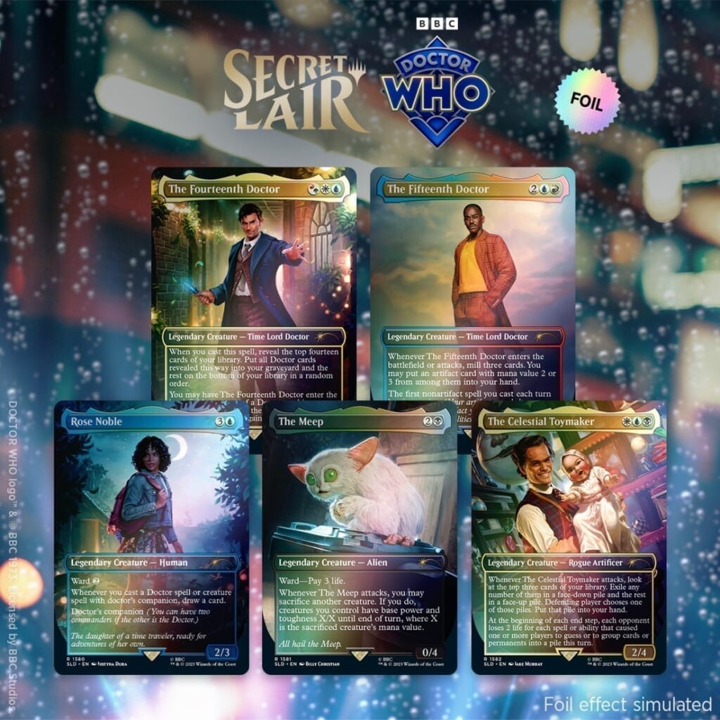 【MTG】Secret Lair x Doctor Who: Regeneration Foil Edition