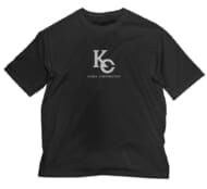 遊☆戯☆王デュエルモンスターズ KC ビッグシルエットTシャツ/BLACK-XL>