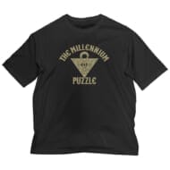 遊☆戯☆王デュエルモンスターズ 千年パズル ビッグシルエットTシャツ/BLACK-XL