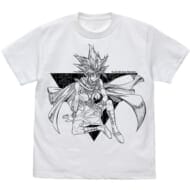 遊☆戯☆王デュエルモンスターズ アテムTシャツ/WHITE-M>