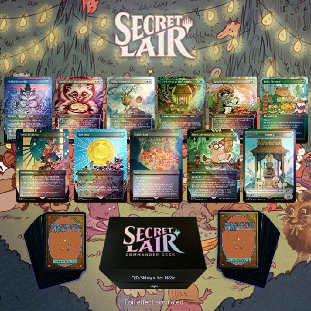 【MTG】Secret Lair Commander Deck: 20 Ways to Win