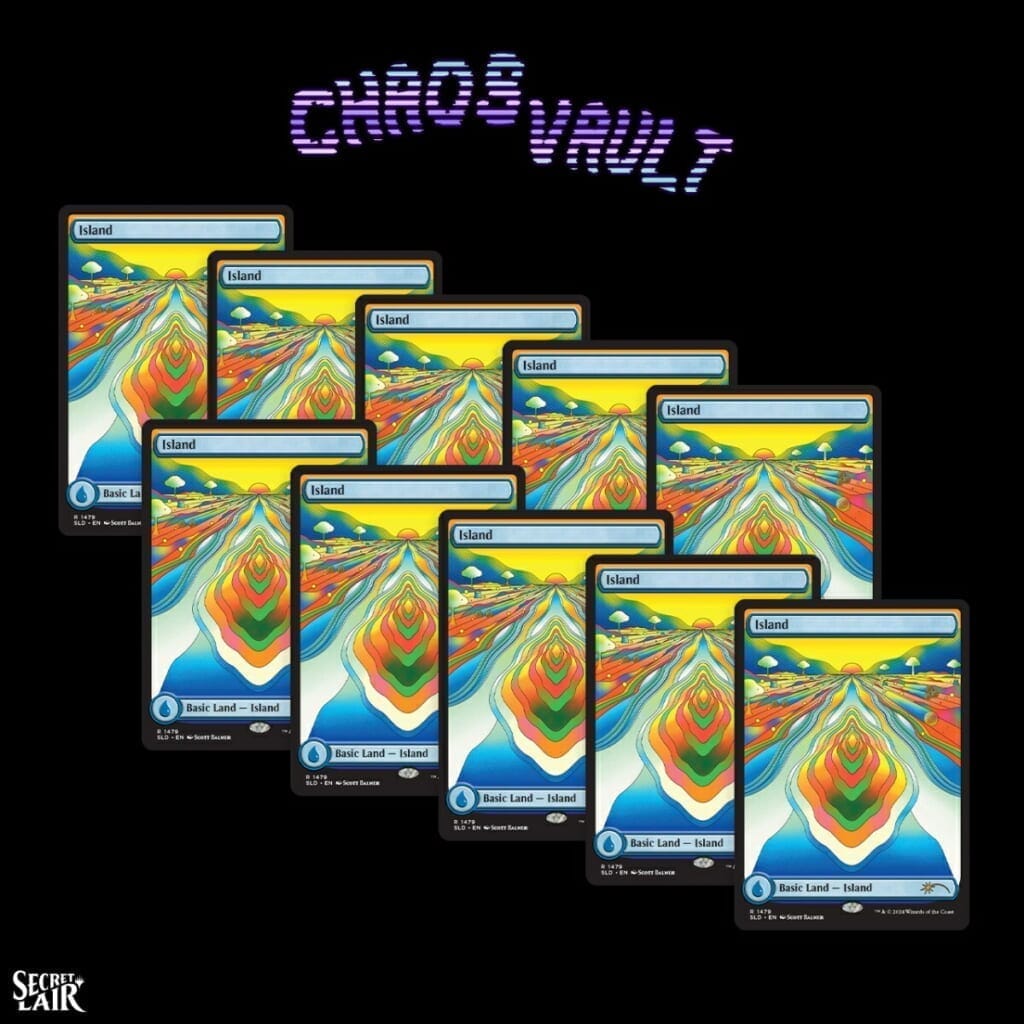 【MTG】Secret Lair Chaos Vault The Strange Sands: Island