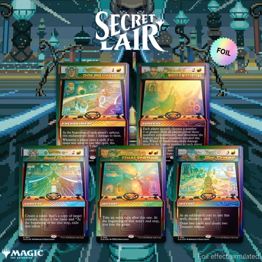 【MTG】Secret Lair Winter Superdrop2025 Arcade Racers Foil Edition