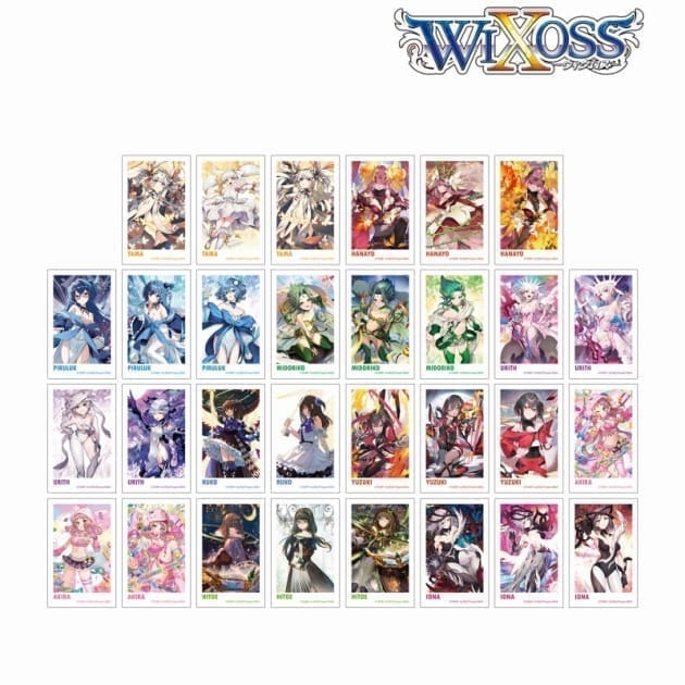 ウィクロス(WIXOSS) トレーディングインスタントカメラ風イラストカード3枚セット