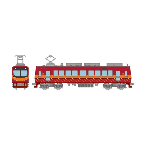32347 鉄道コレクション叡山電車700系 リニューアル722号車 (赤)