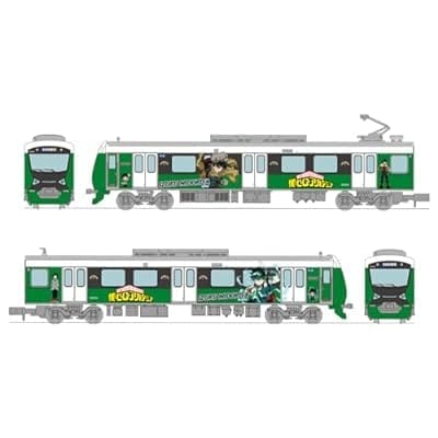 Nゲージ 32194 鉄道コレクション 静岡鉄道A3000形 僕のヒーローアカデミア 緑谷出久 2両セット