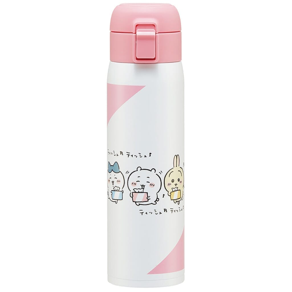 ちいかわ ステンレスワンタッチボトル 480ml(ティッシュ)