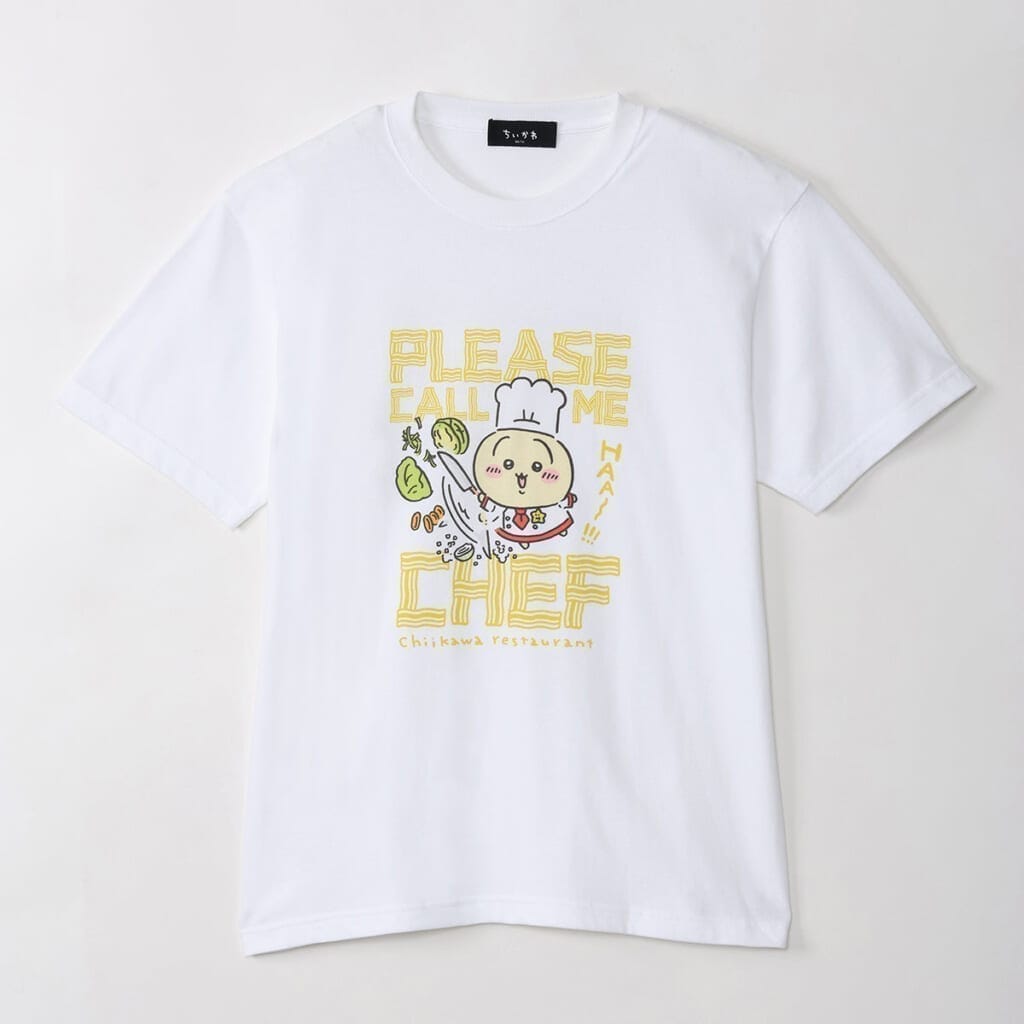 ちいかわ ちいかわレストラン Tシャツ うさぎ ホワイト