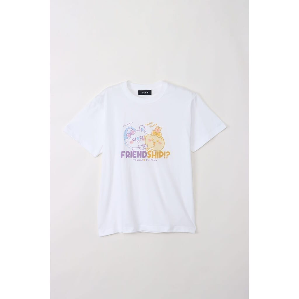 ちいかわ まじかるちいかわ Tシャツ FRIEND SHIP!? ホワイト