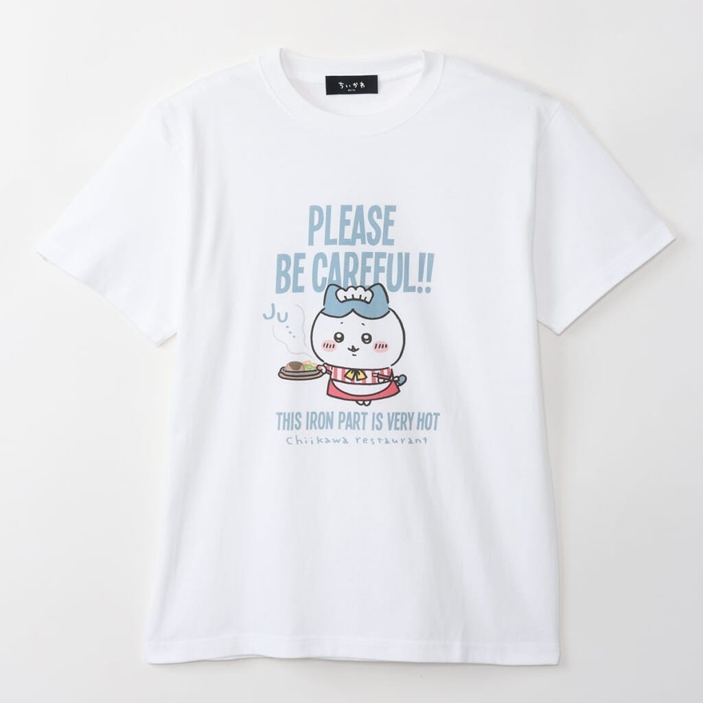 ちいかわ ちいかわレストラン Tシャツ ハチワレ ホワイト