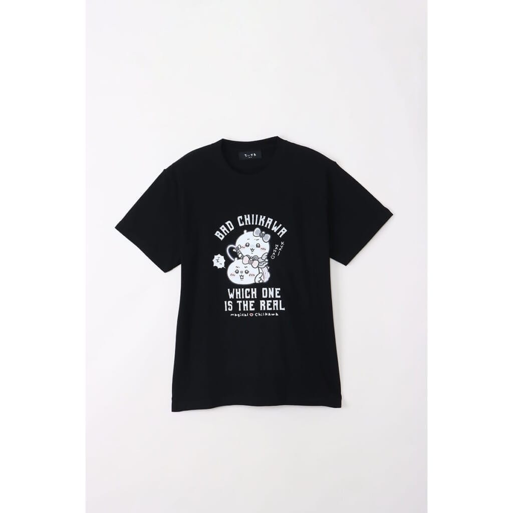 ちいかわ まじかるちいかわ Tシャツ BAD CHIIKAWA ブラック