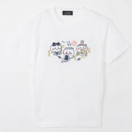 ちいかわ ちいかわ寿司 Tシャツ わさび/しょうゆ/ガリ ホワイト>