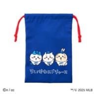 ちいかわ×MLB TOKYO SERIES 巾着(ドジャース)