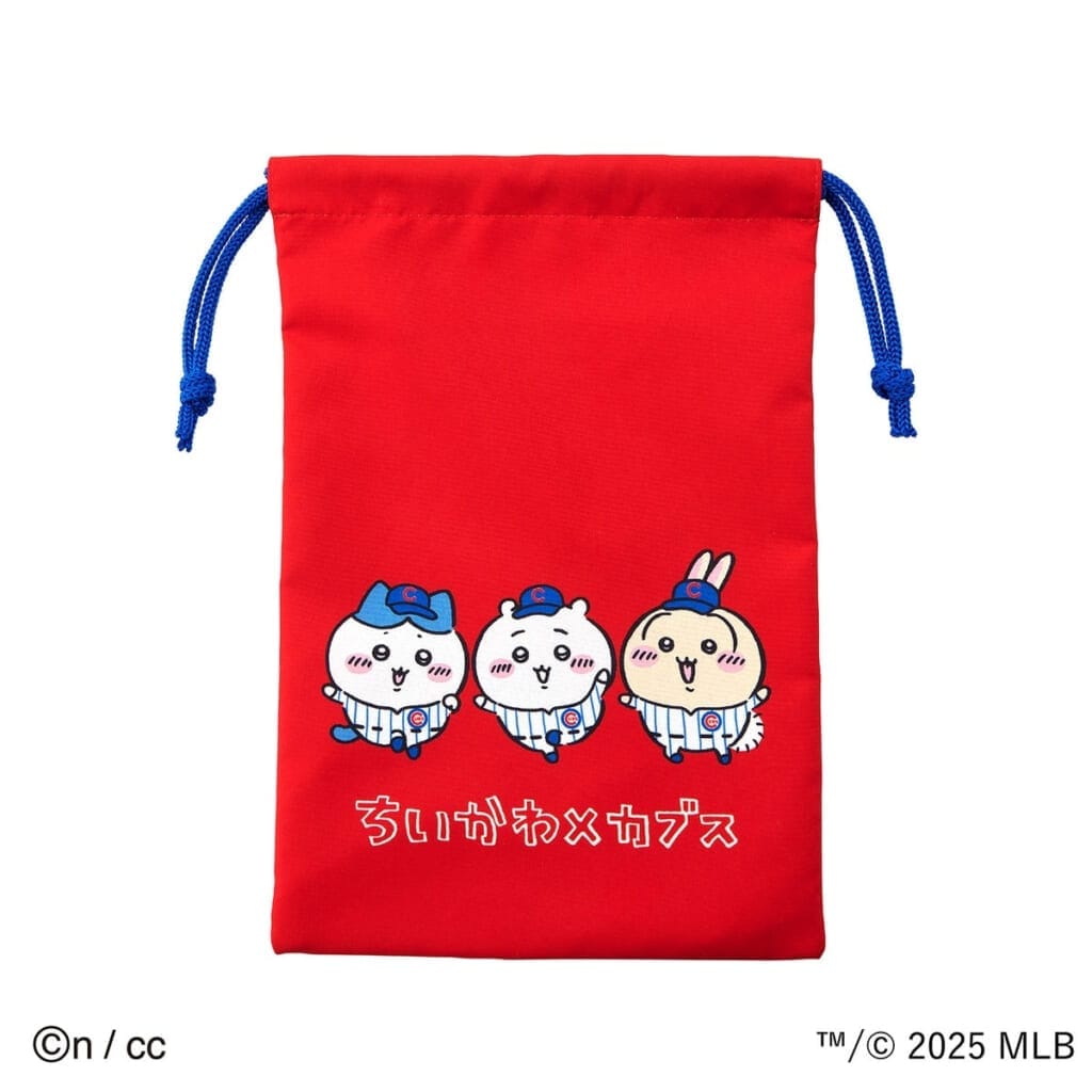 ちいかわ×MLB TOKYO SERIES 巾着(カブス)