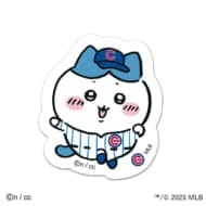 ちいかわ×MLB TOKYO SERIES ダイカットステッカー⑤ハチワレ(カブス)