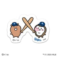 ちいかわ×MLB TOKYO SERIES ダイカットステッカー⑰くまのぬいぐるみとカブトムシ>