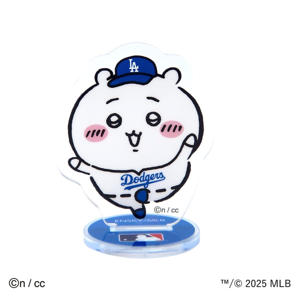 ちいかわ×MLB TOKYO SERIES アクリルスタンド①ちいかわ(ドジャース)