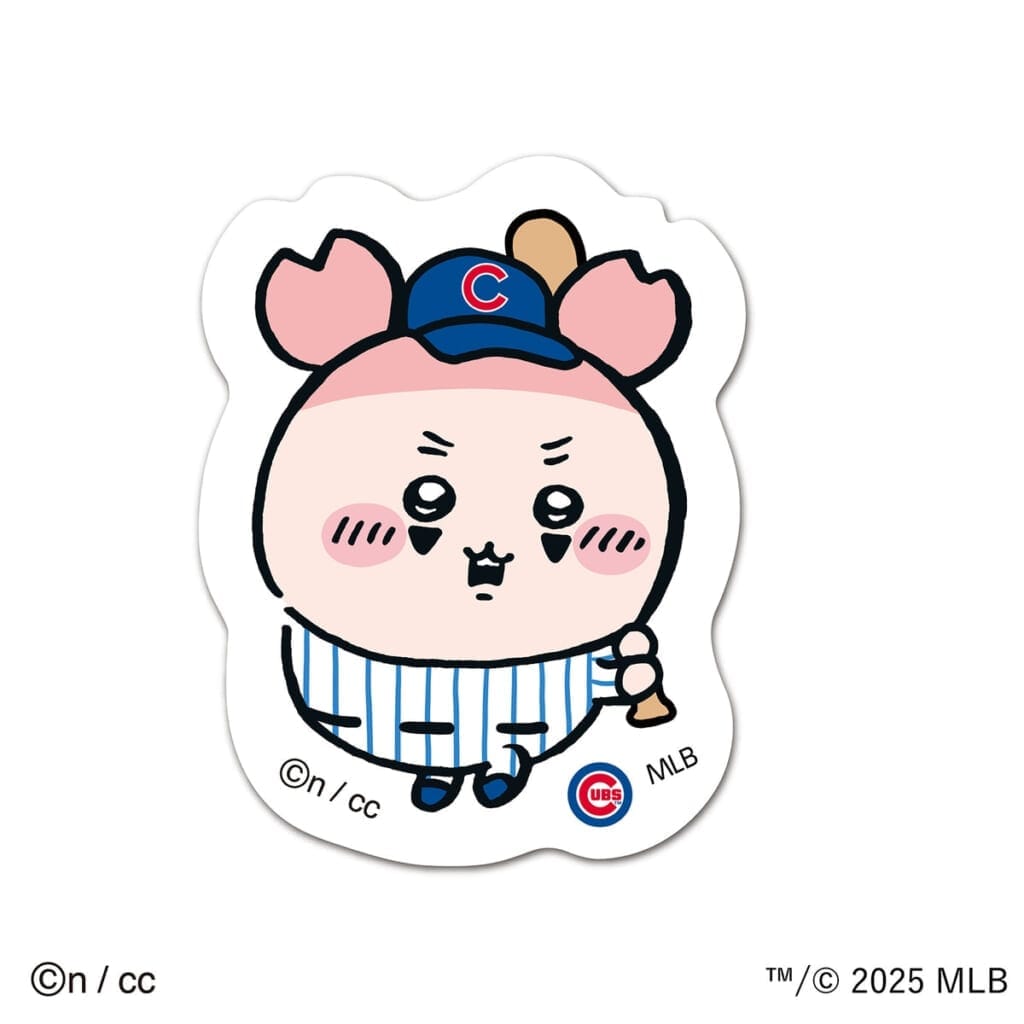 ちいかわ×MLB TOKYO SERIES ダイカットステッカー⑭古本屋