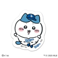 ちいかわ×MLB TOKYO SERIES ダイカットステッカー②ハチワレ(ドジャース)>