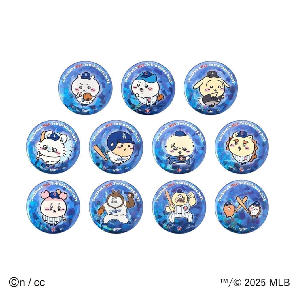 ちいかわ×MLB TOKYO SERIES ホログラムカンバッジ(全11種)1BOX 11個入