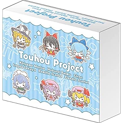 A集合(ブルー) マッチ箱風ミニメモ 「東方Project」