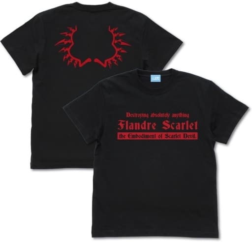 東方Project フランドール・スカーレット Tシャツ ブラック Lサイズ