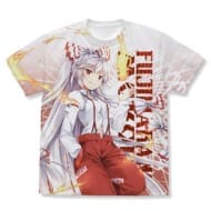 東方Project 藤原妹紅 フルグラフィックTシャツ なつめえりver./WHITE-XL>