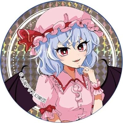 東方Project ホログラム缶バッジ(レミリア・スカーレット)