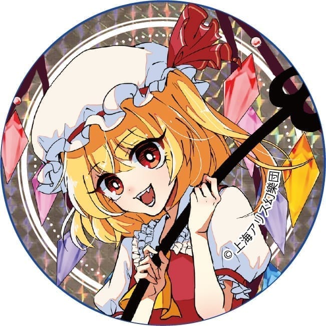 東方Project ホログラム缶バッジ(フランドール・スカーレット) :東方Project