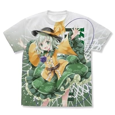 東方Project 古明地こいし フルグラフィックTシャツ えれっとver./WHITE-XL