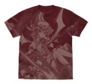 東方LostWord レミリア・スカーレット オールプリントTシャツ/BURGUNDY-L>