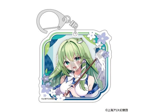 【事後通販10月上旬発送】東方Project アクリルキーホルダー_東風谷早苗/夏越の祓