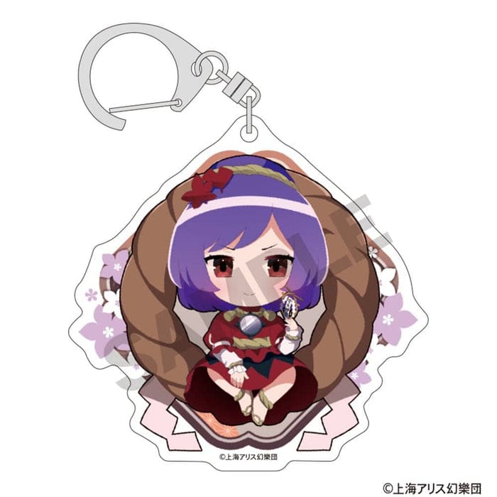 【事後通販10月上旬発送】東方Project アクリルキーホルダー_八坂神奈子/ミニキャラ/夏越の祓