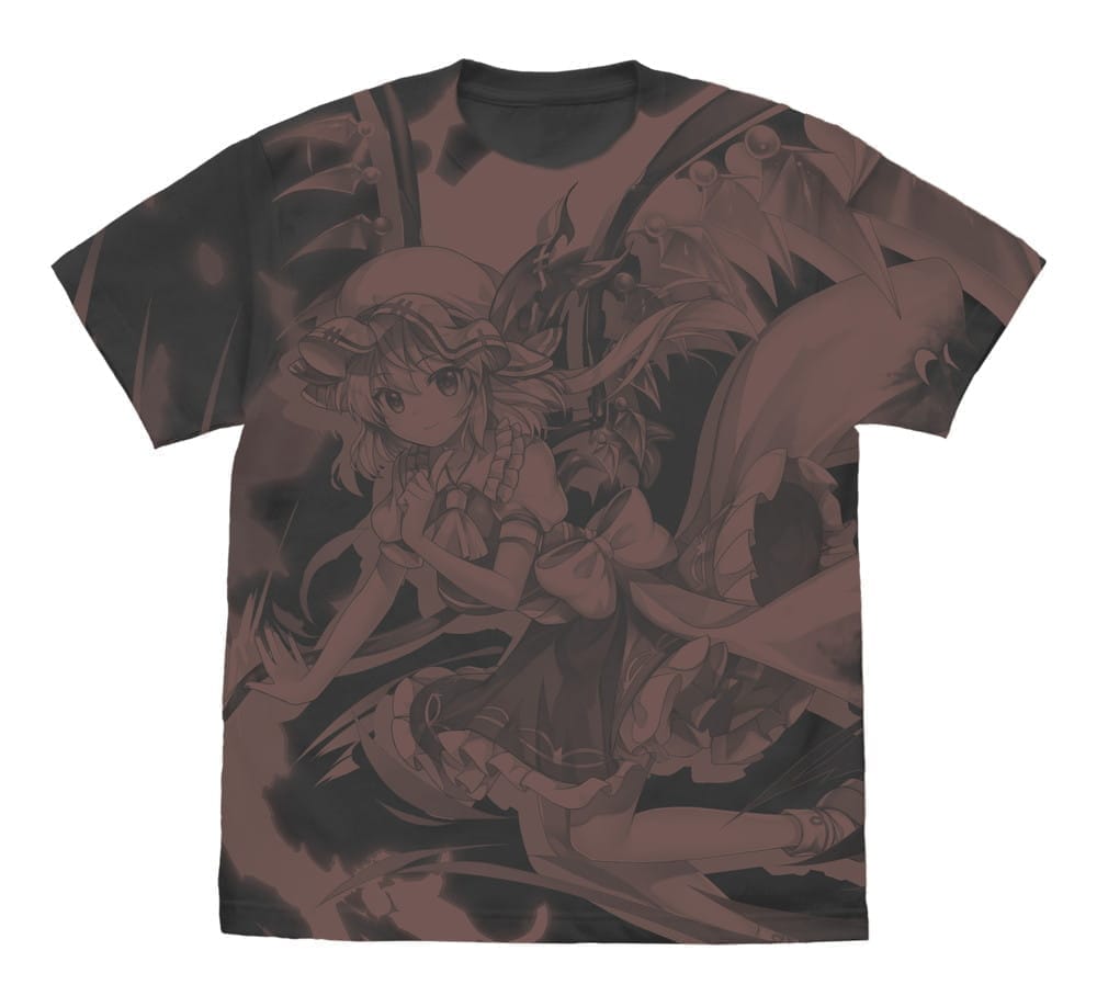 東方LostWord フランドール・スカーレット オールプリントTシャツ/SUMI-L