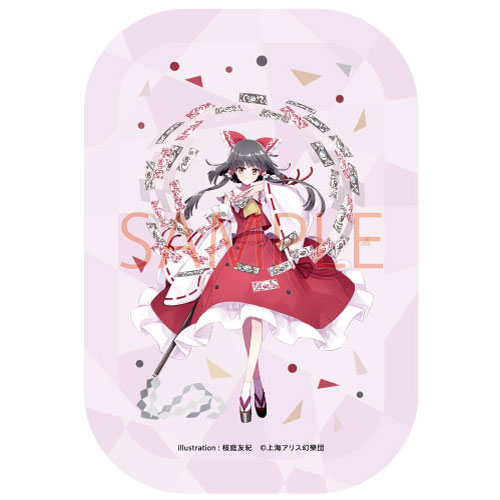 「東方project」 缶バッジ 博麗霊夢 桜庭友紀