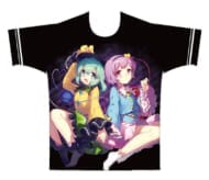 東方Project フルカラーTシャツ 古明地さとり&こいし illust.まさる.jp Lサイズ>