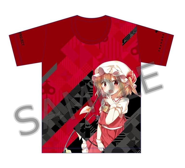 東方Project フルカラーTシャツ フランドール・スカーレット illust.shnva XLサイズ