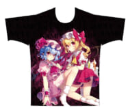 東方Project フルカラーTシャツ レミリア&フランドール illust.まさる.jp Lサイズ>