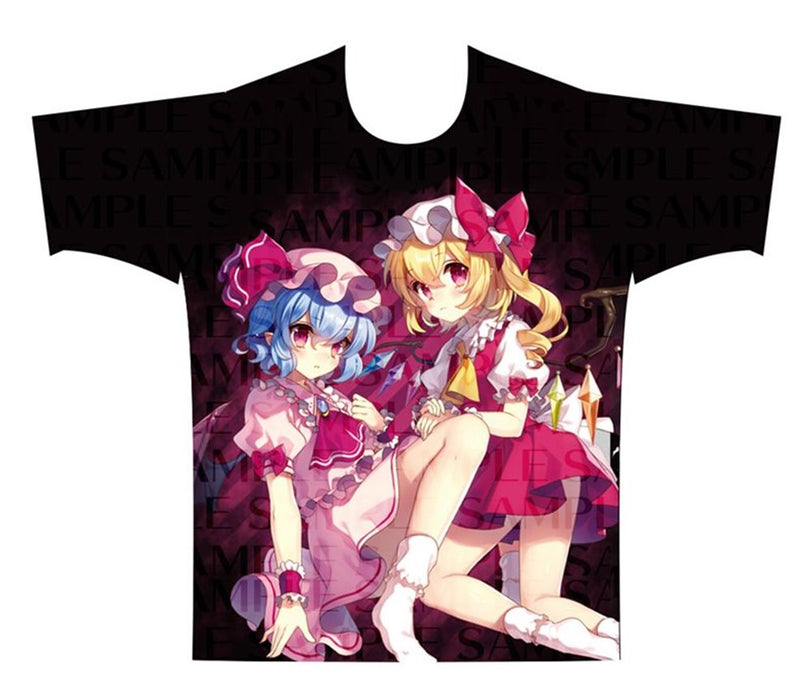 東方Project フルカラーTシャツ レミリア&フランドール illust.まさる.jp Lサイズ