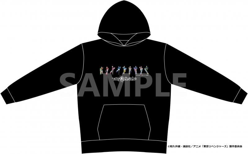 東京リベンジャーズPULLOVER PARKA PATTERN B_black(XL) グッズ