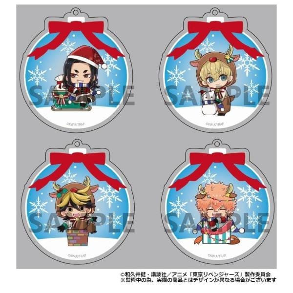 【予約 02/10 入荷予定】 東京リベンジャーズクリスマスVer.アクリルキーホルダーBOX(B)