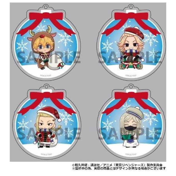 【予約 02/10 入荷予定】 東京リベンジャーズクリスマスVer.アクリルキーホルダーBOX(A)